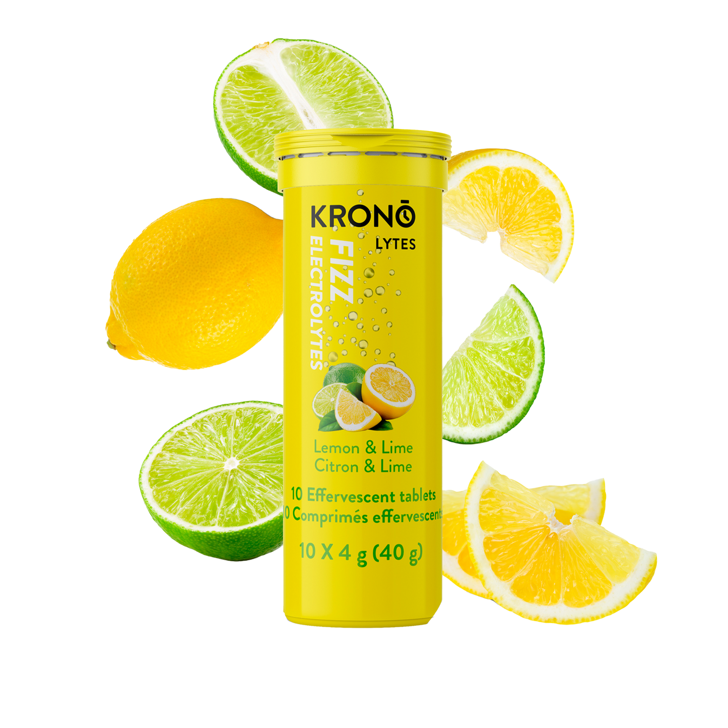 Krono - Effervescent tablets - Lemon & Lime