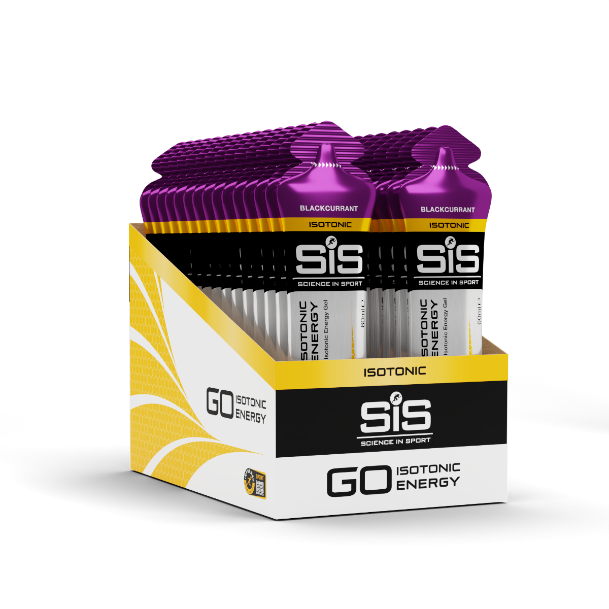 SiS - Gel énergétique Go Isotonic - Cassis