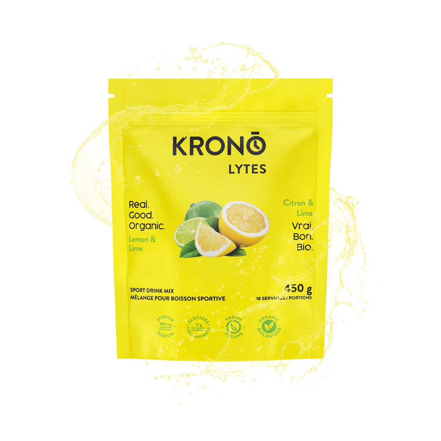 Krono - mélange de boisson sportive - Citron & lime