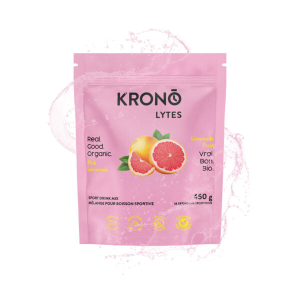 Krono - mélange de boisson sportive - Limonade Rose