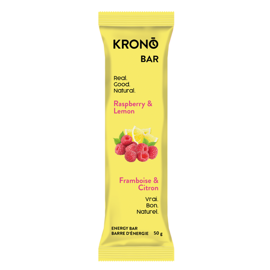 Krono - Barre énergie - Framboise & Citron