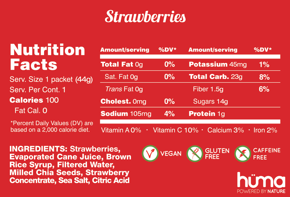 Hüma gel - Fraises