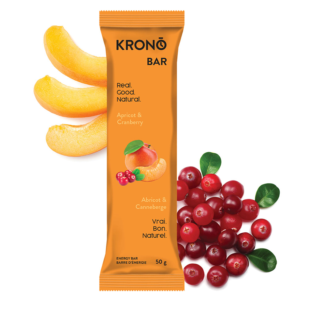 Krono - Energy bar - Apricot & Cranberry