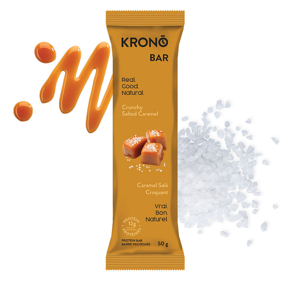 Krono - Barre protéine - Caramel Salé Croquant