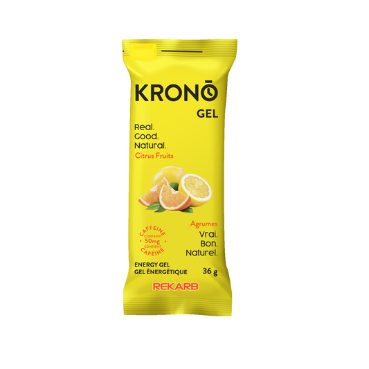 Krono - Gel énergie - Agrumes (caféine)