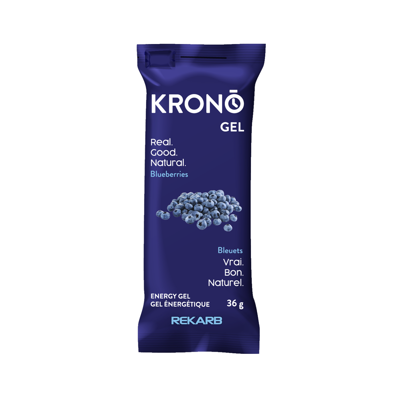 Krono - Gel énergie - Bleuet