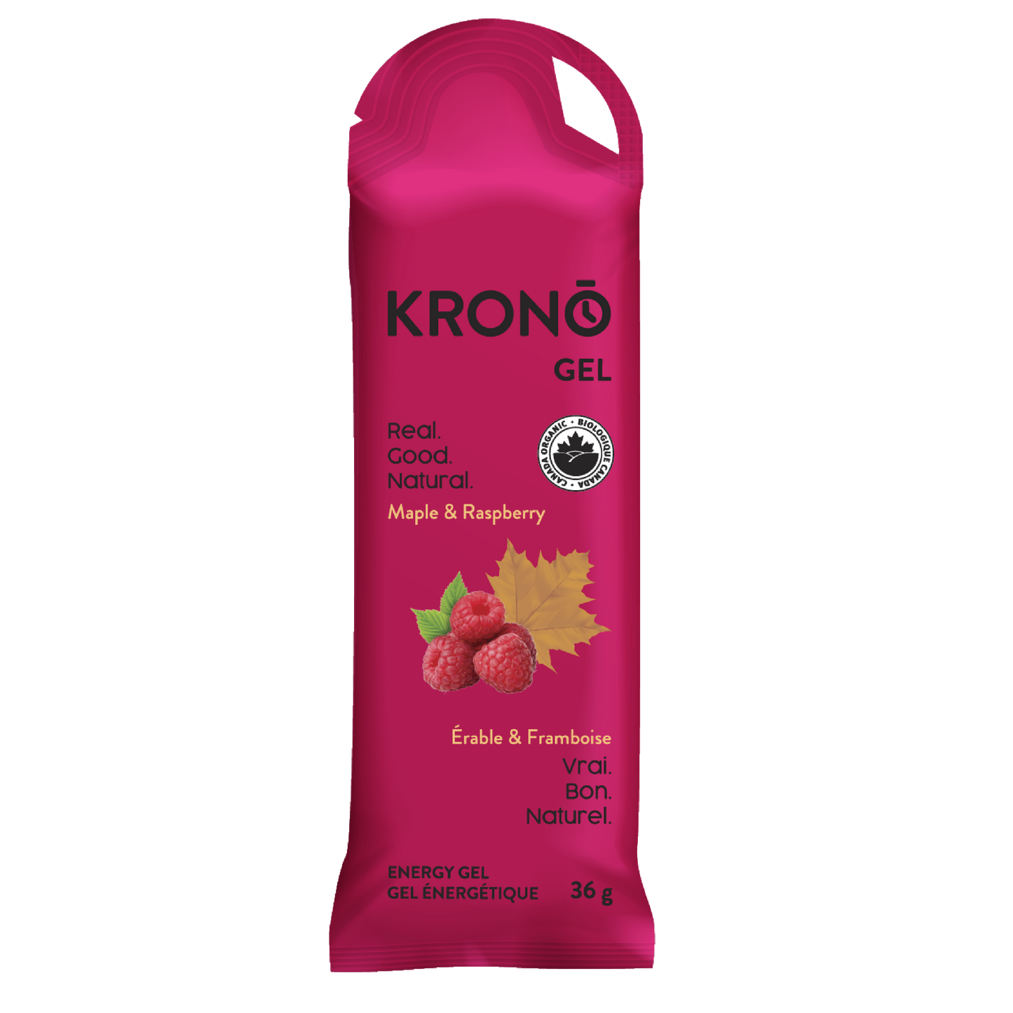 Krono - Gel énergie - Érable & Framboise