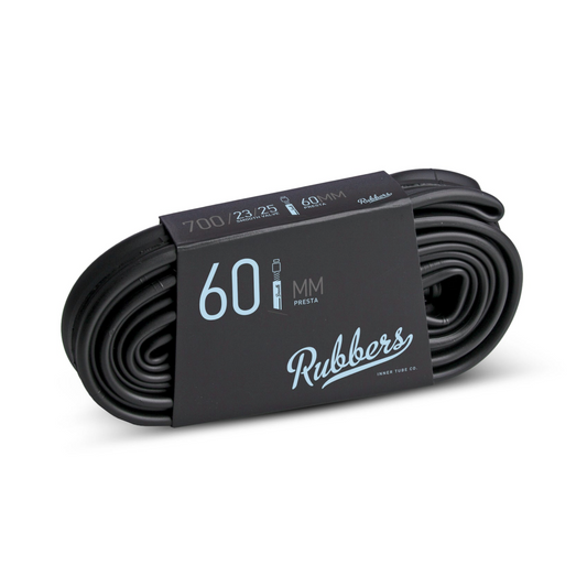 Rubbers 700x23/25 tube - 60mm presta