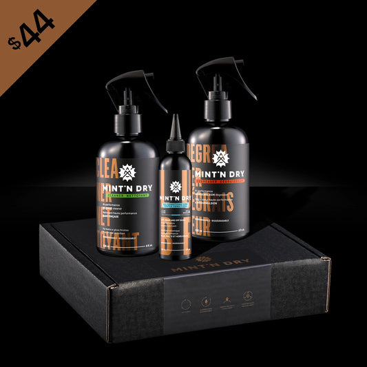 MINT'N DRY Bike Essentials Cleaning Kit - All conditions