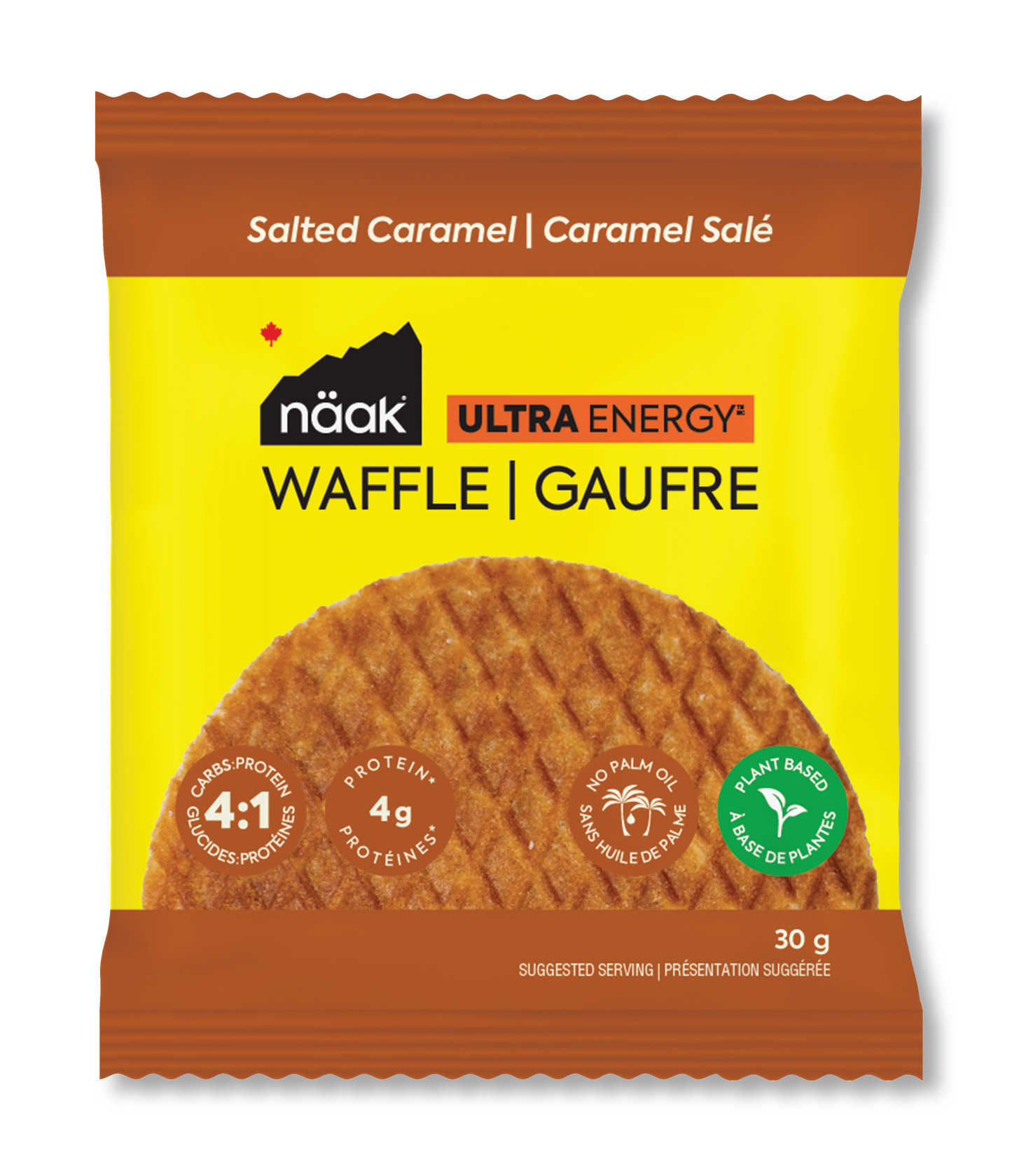 Näak energy waffle - Salted Caramel